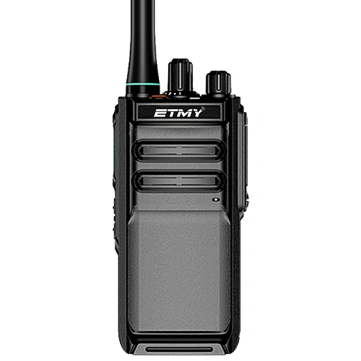ET-D50 UHF Walkie Talkie with battery, charger, antenna, belt clip